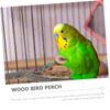 Natural Wood Bird Perch for Chewing, for Parrots and Budgerigars view 2