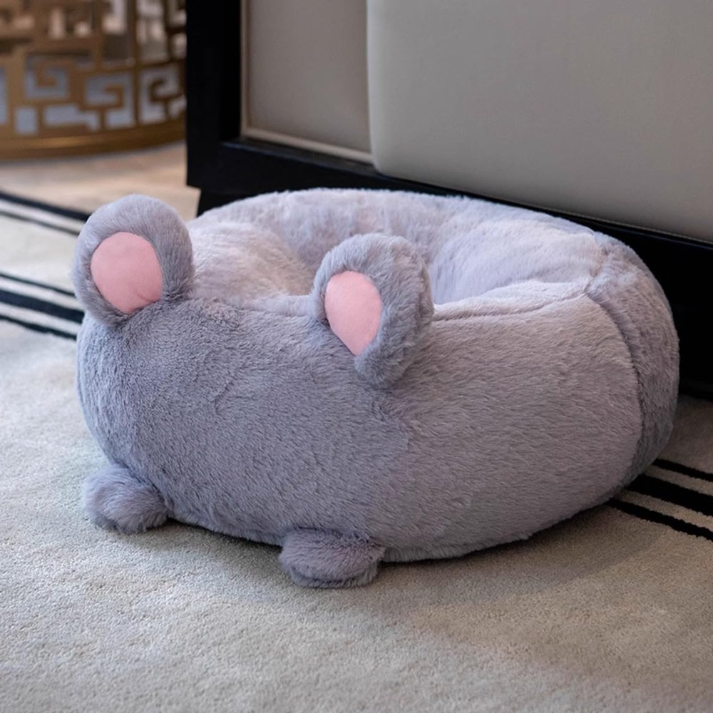 Thick Comfort Round Corduroy Floor Cushion, Machine Washable