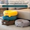 Thick Comfort Round Corduroy Floor Cushion, Machine Washable view 4