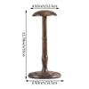 Wooden Hat and Wig Stand view 4