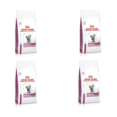 Veterinary Mobility Dry Cat Food | 4 x 400 g | With EPA & DHA