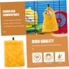 Beavorty Flannel Hamster Sleeping Bags, Warm and Comfortable, with Hanging Cord, for Hamster and Squirrel Cages, 2 Pieces view 2