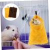 Beavorty Flannel Hamster Sleeping Bags, Warm and Comfortable, with Hanging Cord, for Hamster and Squirrel Cages, 2 Pieces view 3