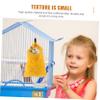 Beavorty Flannel Hamster Sleeping Bags, Warm and Comfortable, with Hanging Cord, for Hamster and Squirrel Cages, 2 Pieces view 4