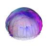 Northern Lights Double-Layer Waterproof Shower Cap with Elastic view 1