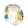 Mid-Century Modern Double-Layer Waterproof Shower Cap, Reusable, for Men and Women view 2