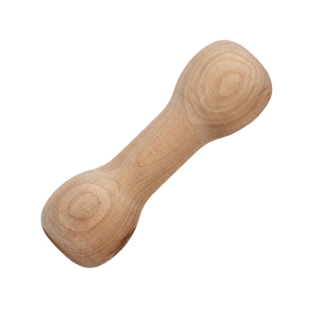 minkissy Wooden Bone Chew Toy for Dogs