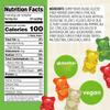 Snak Club Tajín Gummy Bears, Assorted Fruit Candies with Chili-Lime Seasoning, Mild, Gluten-Free and Vegan Snacks, 266 mL Resealable Bag view 2