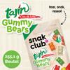 Snak Club Tajín Gummy Bears, Assorted Fruit Candies with Chili-Lime Seasoning, Mild, Gluten-Free and Vegan Snacks, 266 mL Resealable Bag view 3