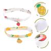 minkissy Adjustable Pet Collar with Bell Pattern view 4