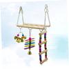 HAPINARY Parrot Toy Set - Hanging Ladder & Swing view 4