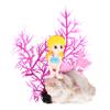 FOMIYES Realistic Resin Mermaid Coral Aquarium Decoration view 1