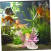 FOMIYES Realistic Resin Mermaid Coral Aquarium Decoration view 2