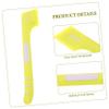 FRCOLOR 2-Piece Cat Food Spoons, Reusable Can Openers, Fruit Green view 2