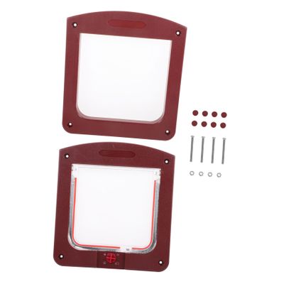 PP Cat and Dog Flap, Coffee, for Puppies and Kittens