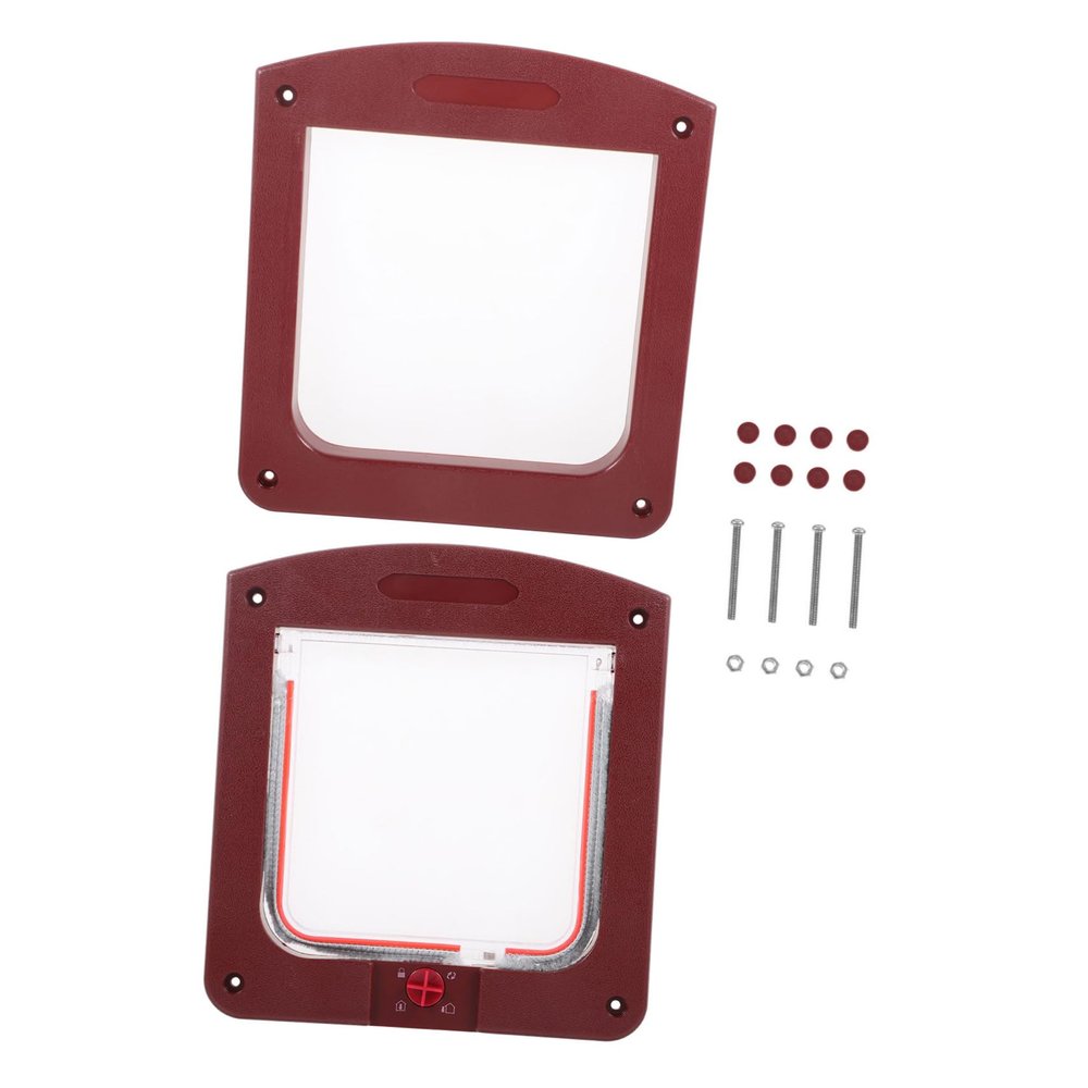PP Cat and Dog Flap, Coffee, for Puppies and Kittens