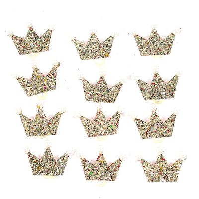 minkissy Polyester Crown-Shaped Hair Ties, 20-Pack for Pets
