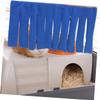 Housoutil Hanging Corner Hideouts for Hamsters, 2-Piece Cotton view 3