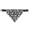Xoenoiee Reversible Dog Bandana with Unicorn, Donut and Ice Cream Pattern, Adjustable Buckle, Metal Ring, Size M view 4