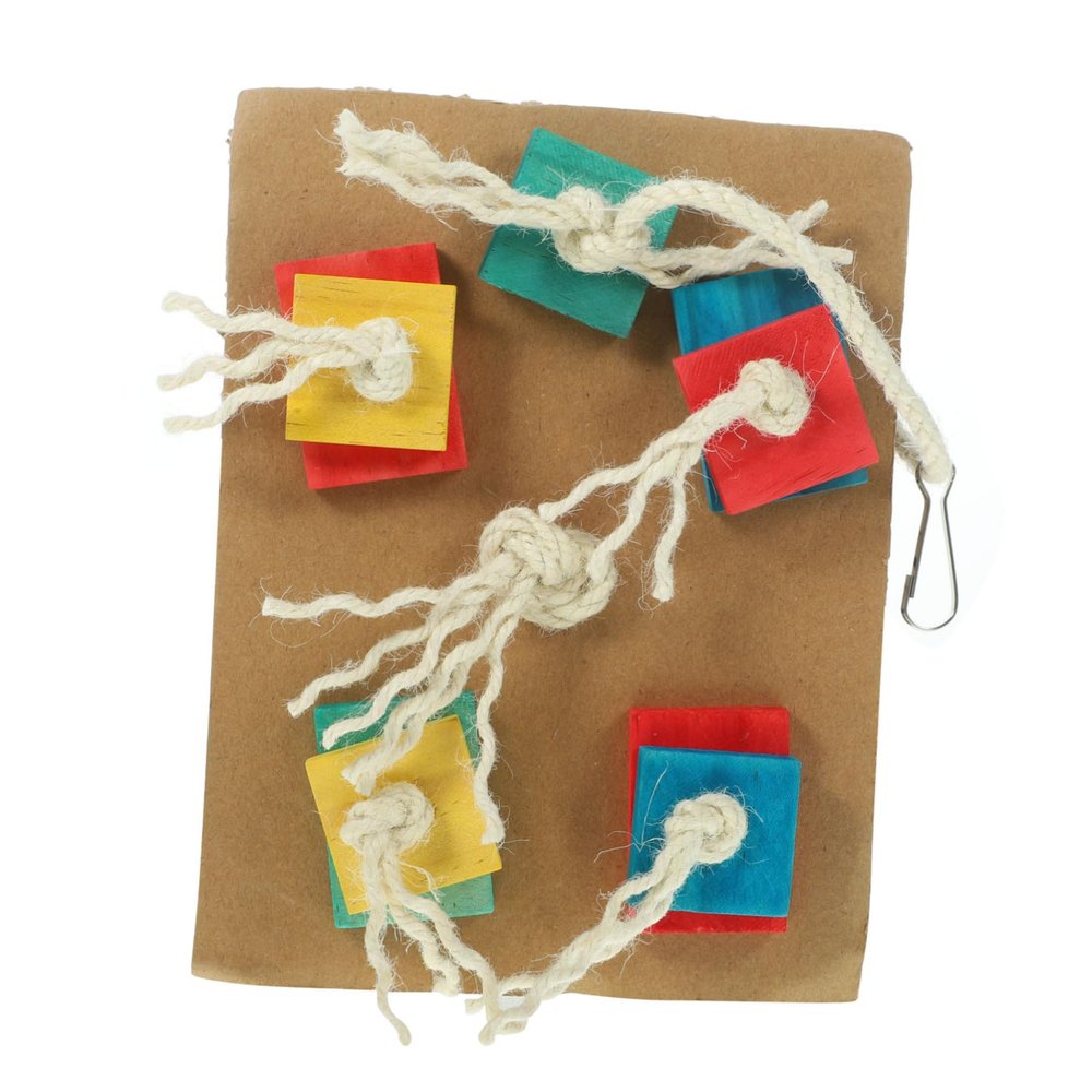 FOMIYES Hanging Bird Toy for Parrots and Budgies