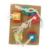 FOMIYES Hanging Bird Toy for Parrots and Budgies view 1