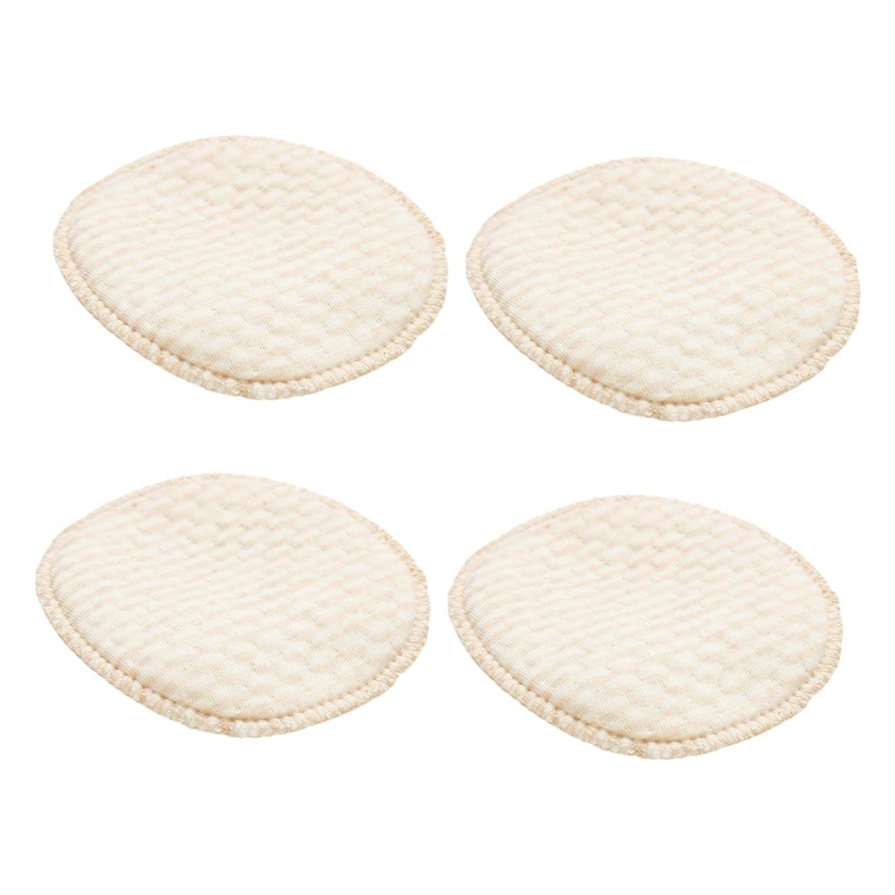 HAPINARY 4-Piece Washable Cotton Nursing Pads