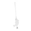 FRCOLOR Parrot Mirror Toy with Bell, Dolphin Design view 1