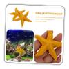 FRCOLOR 2-Piece Artificial Yellow Resin Starfish Aquarium Decorations view 4