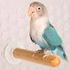 Bird Clothes Hanger, Toy for Breeders, Non-Slip Stick for Parrots, Wood Stick for Parrot Teething, Accessories for Birds for Chickens and Parrots Cenmoo view 2