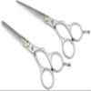 Professional Stainless Steel Hairdressing Scissors Set, Silver view 3