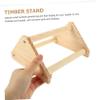 Beavorty Wooden Indoor Chicken Stand and Parrot Perch view 4