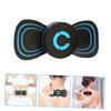 Gatuida 4-Piece Smart Neck Massager, Portable Self-Adhesive Massage Pads for Muscle Relaxation and Pain Relief view 2