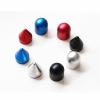 2-Piece Anti-Collision Car Decoration Stickers for Smart Fortwo 453/451/450, Blue Round view 2