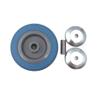 3 in (75 mm) Heavy-Duty Swivel Casters with Brakes, M12, 4-Pack view 3