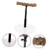 Parrot Bird Perch Stand with Sturdy Metal Base view 2