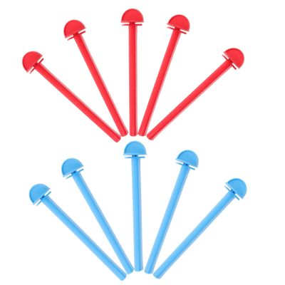 Beavorty 10 Pack Plastic Birdcage Perches
