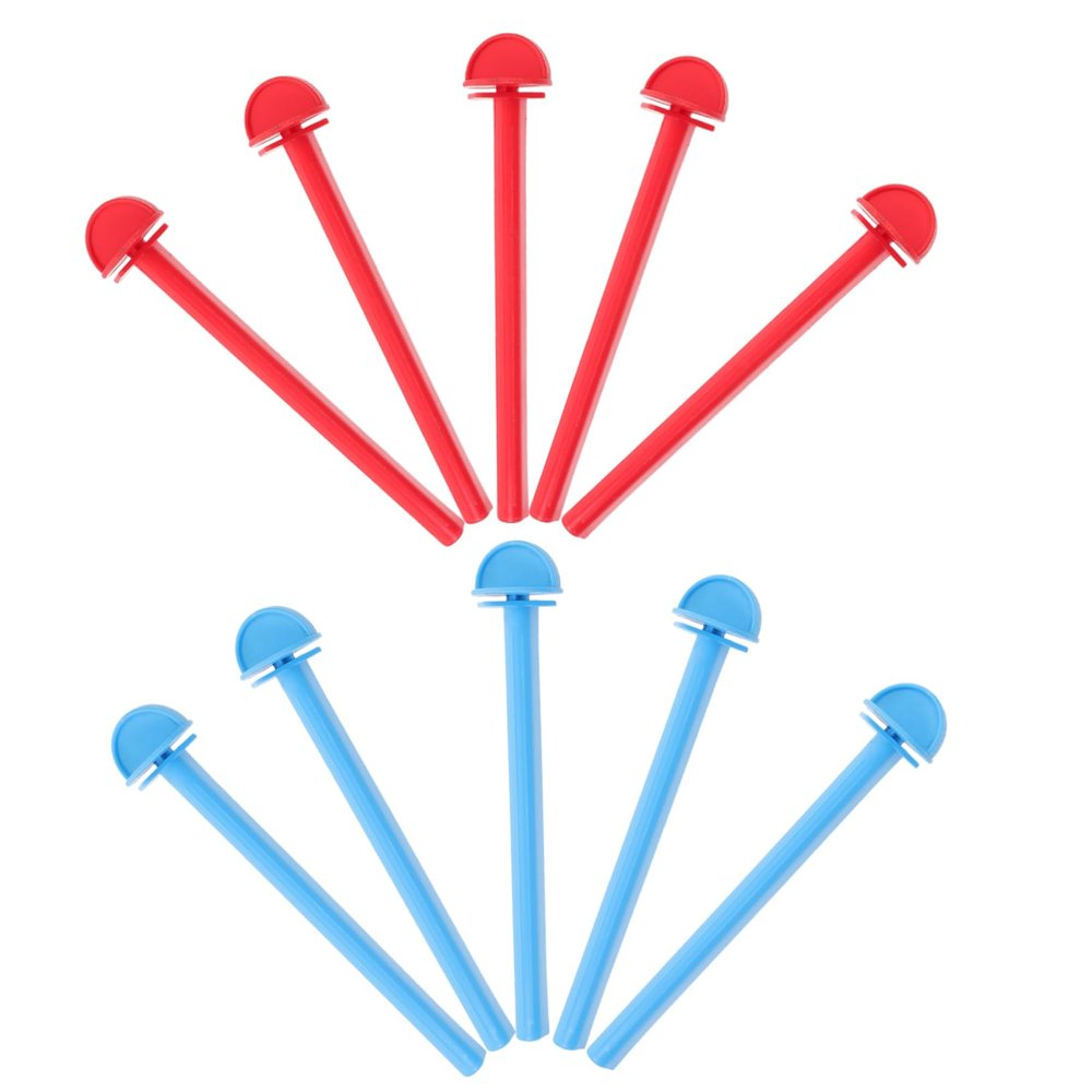 Beavorty 10 Pack Plastic Birdcage Perches