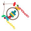 DOITOOL Colorful Hanging Chew Toy for Parrots and Birds view 1