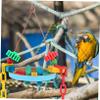 DOITOOL Colorful Hanging Chew Toy for Parrots and Birds view 2