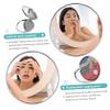 2-Pack Folding Pocket Mirrors with Leather and Glass view 2