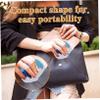 2-Pack Folding Pocket Mirrors with Leather and Glass view 4