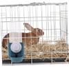 Beavorty PP Rabbit Water Bottle, Leak-Resistant, Blue, for Hamster and Rabbit Cages view 4