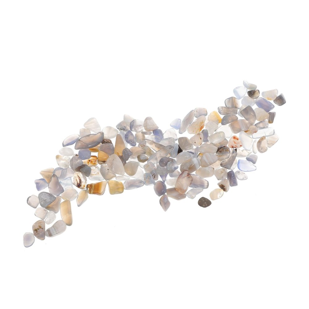 Housoutil Aquarium Crystal Stone Decor 100g Blue