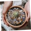 Housoutil Aquarium Crystal Stone Decor 100g Blue view 2