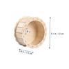 Wooden Hamster Exercise Wheel, Beige, 1 Pc. view 2
