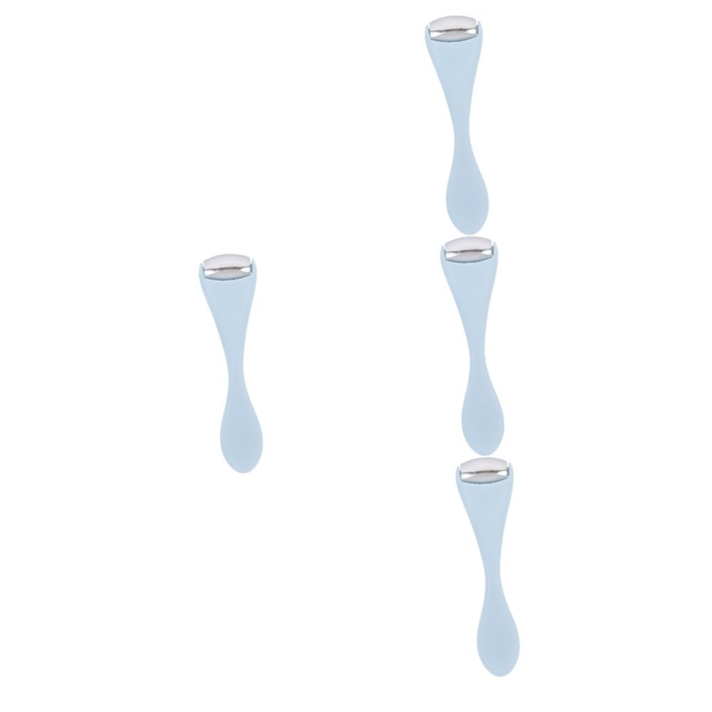 DOITOOL 4-Piece Mini Eye Massage Tool with Roller Head and Cooling Spoon