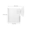 DOITOOL Acrylic Fish Food Ring with Suction Cup view 3