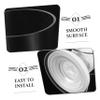 DOITOOL Acrylic Fish Food Ring with Suction Cup view 4