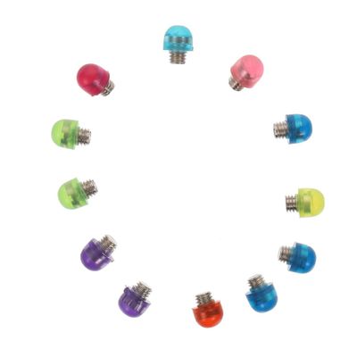 Housoutil 12-Pc. Plastic Scissor Noise Dampeners for Dog Grooming Scissors, Random Colors