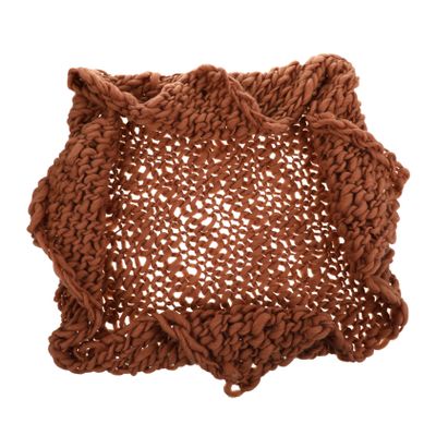 Handmade Wool Baby Photography Blanket for Newborn Photos, Flexible